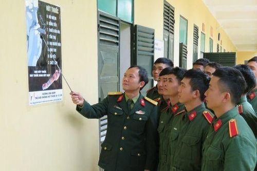 Đa dạng mô hình giúp quân nhân nói 'không' với thuốc lá