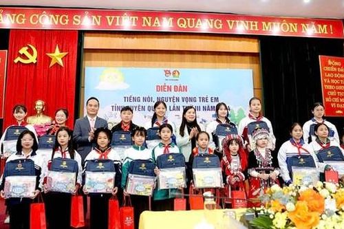 Diễn đàn Tiếng nói, nguyện vọng trẻ em tỉnh Tuyên Quang