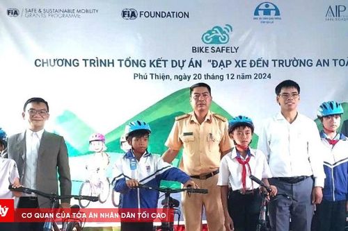 Gia Lai: Dự án 'Đạp xe đến trường an toàn' đã hoàn thành sứ mệnh ở Phú Thiện