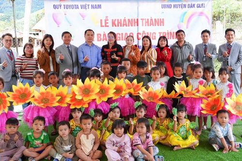 Quỹ Toyota Việt Nam chung tay cải thiện môi trường học tập vùng khó khăn