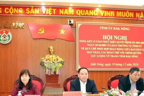 Đắk Nông tăng cường phối hợp, nâng cao hiệu quả công tác dân vận