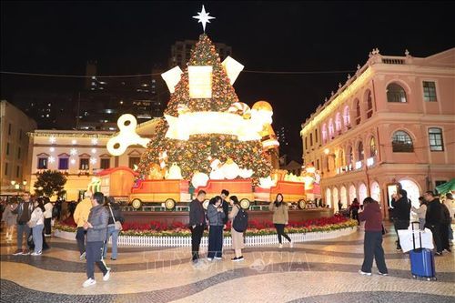 Trung Quốc: Rộn ràng không khí Giáng sinh tại Macau