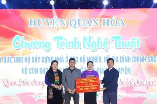 Huyện vùng cao tổ chức đêm văn nghệ quyên góp hơn 3 tỷ đồng xây nhà cho hộ nghèo
