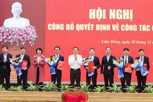 Lâm Đồng: Sau sáp nhập, 3 Chủ tịch huyện được bổ nhiệm làm Phó Giám đốc Sở