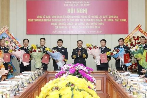 Nhân sự 19/12: Quyết định của Bộ trưởng Bộ Quốc phòng về tổ chức nhân sự tại Quân chủng Hải quân