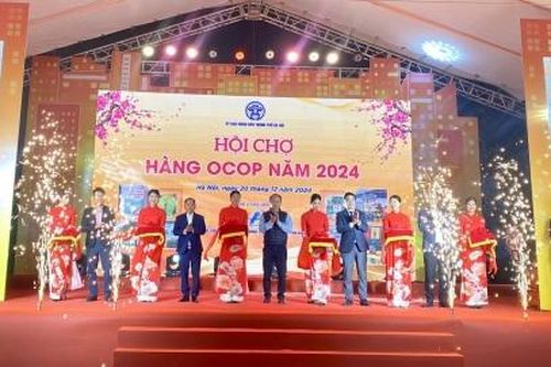 Hà Nội: Khai mạc 'Hội chợ hàng OCOP năm 2024'