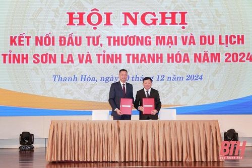 Kết nối đầu tư, thương mại và du lịch tỉnh Sơn La và Thanh Hóa năm 2024