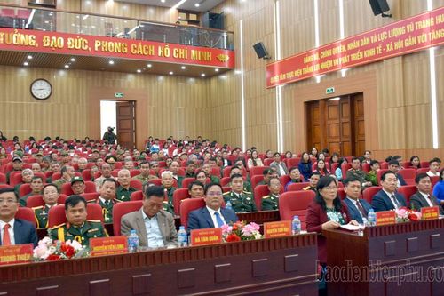 Huyện Mường Ảng gặp mặt 80 năm Ngày thành lập QĐND Việt Nam