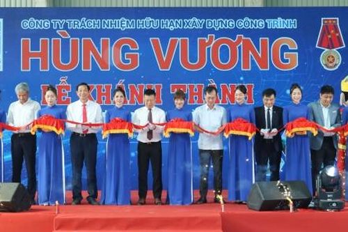 Khánh thành nhà máy ống cấp nước bê tông nòng thép dự ứng lực Hùng Vương