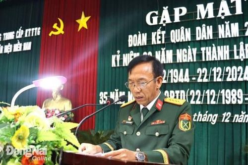 Gặp mặt kỷ niệm 80 năm Ngày thành lập Quân đội nhân dân Việt Nam