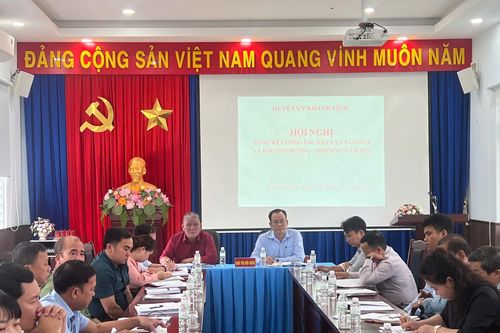 Khánh Vĩnh: Tổng kết công tác Dân vận năm 2024