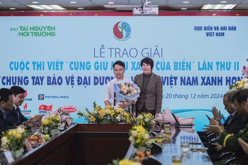 Cuộc thi tác phẩm báo chí 'Cùng giữ màu xanh của biển' lần thứ 2: Báo Khánh Hòa đạt giải khuyến khích