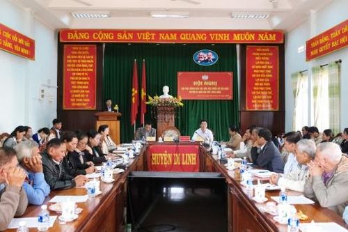Di Linh: Gặp mặt đại biểu đồng bào các dân tộc thiểu số