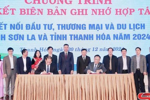 Kết nối đầu tư, thương mại và du lịch tỉnh Sơn La và tỉnh Thanh Hóa