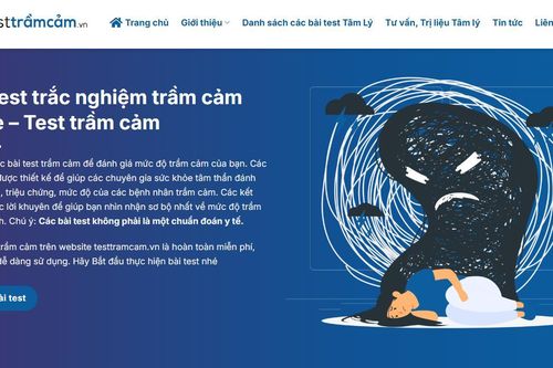 Kiểm tra sức khỏe tinh thần qua các bài test trầm cảm tại Testtramcam.vn
