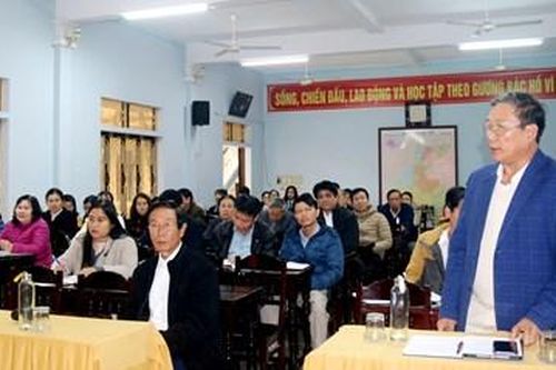 Bí thư Thị ủy Hương Trà đối thoại, giải quyết một số kiến nghị của người dân