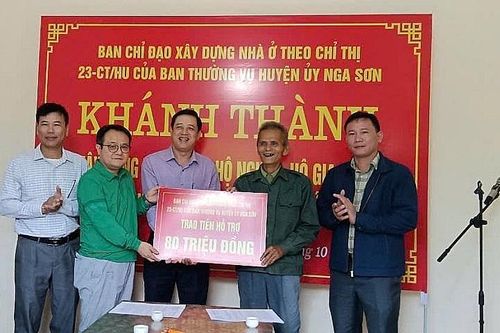 Thanh Hóa: Hoàn thành gần 2.000 căn nhà cho hộ gia đình khó khăn về nhà ở