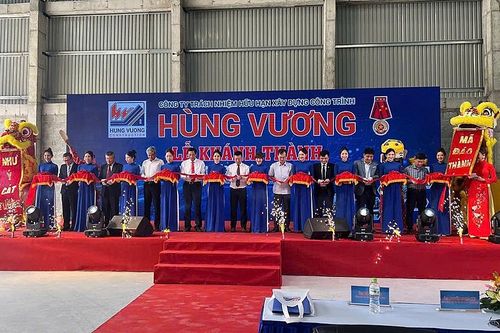 Đồng Nai: Lễ khánh thành nhà máy sản xuất ống cấp nước bê tông nòng thép dự ứng lực của Công ty Hùng Vương
