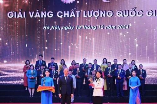 Nestlé Việt Nam vinh dự đón nhận 'Giải vàng chất lượng quốc gia' lần thứ 2