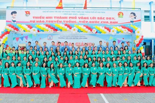 Trường Tiểu học Huỳnh Văn Chính, Quận Tân Phú, TP HCM: Tất cả vì học sinh thân yêu