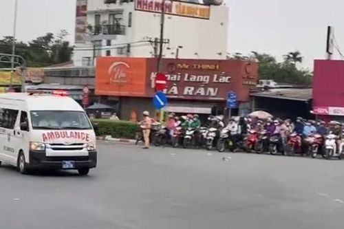 CSGT hỗ trợ dẫn đường đưa mô tạng đến bệnh viện kịp thời để cứu các bệnh nhân