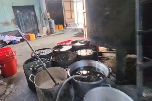 Phát hiện hàng tấn mỡ bẩn trong lò chế biến và kho đông lạnh