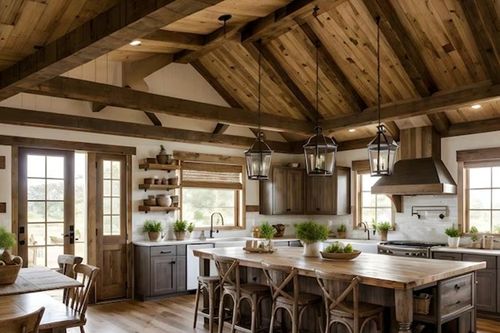 Phong cách Farmhouse trong thiết kế nội thất chung cư
