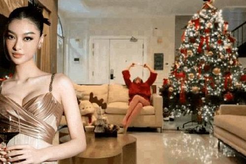 Giáng sinh ngoại lệ của 'phú bà' 10x Lona Kiều Loan trong căn duplex hạng sang