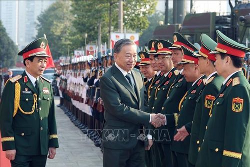 Tổng Bí thư dự Lễ kỷ niệm 80 năm Ngày thành lập Quân đội nhân dân Việt Nam