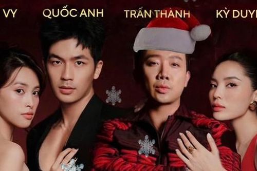 Quốc Anh - Tiểu Vy - Kỳ Duyên đóng trong phim Tết của Trấn Thành