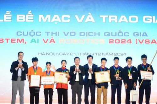 Chung kết VSAR 2024: Nhiều giải thưởng được trao, có trường thắng lớn với hai giải Vô địch