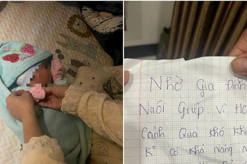 Quảng Trị: Tìm thân nhân của 1 bé trai bị bỏ rơi trong giỏ nhựa lúc đêm khuya