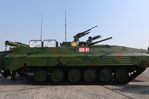 Xe chiến đấu bộ binh Việt Nam tự sản xuất lần đầu ra mắt
