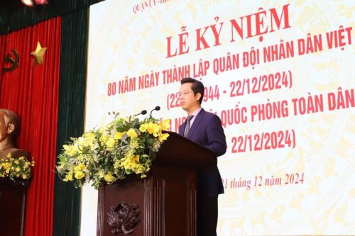 Quận Hoàn Kiếm kỷ niệm 80 năm Ngày thành lập Quân đội Nhân dân Việt Nam