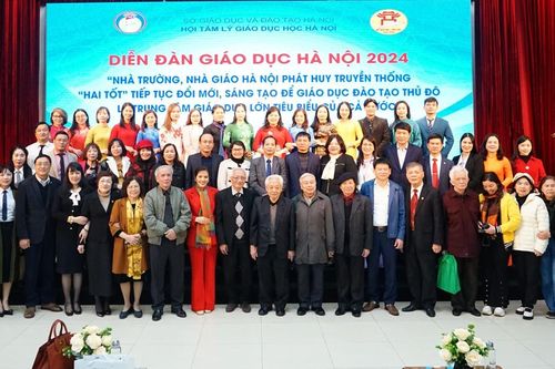 Hà Nội: nhiều chia sẻ tâm huyết, phát huy truyền thống 'Hai tốt' trong giáo dục