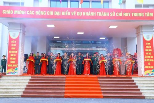 Khánh thành công trình Sở Chỉ huy Trung tâm 186