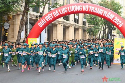 TP Hồ Chí Minh: Hơn 1.300 vận động viên tham gia Giải việt dã lực lượng vũ trang
