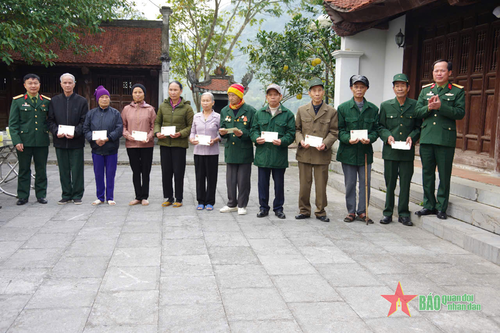 Sư đoàn 390 (Quân đoàn 12) về nguồn tri ân các đối tượng chính sách