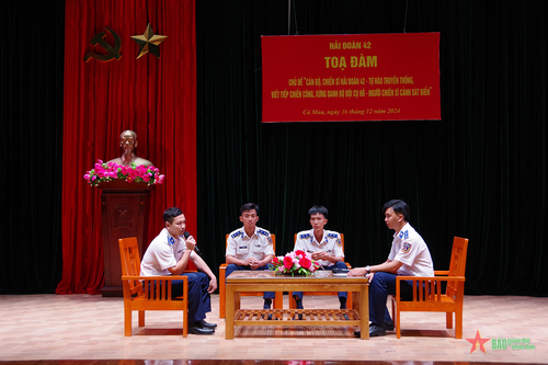 Hải đoàn 42: Sôi nổi hoạt động chào mừng kỷ niệm 80 năm Ngày thành lập Quân đội
