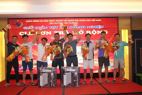 Giải quần vợt Hội doanh nghiệp CLB Sơn Trà mở rộng lần thứ X- năm 2024 thành công tốt đẹp