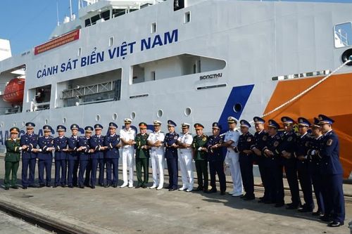 Cảnh sát biển Việt Nam và Ấn Độ diễn tập tìm kiếm cứu nạn và xử lý các sự cố