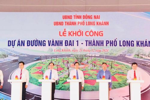 Đồng Nai khởi công đường Vành đai 1, thành phố Long Khánh