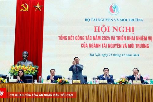 Bộ Tài nguyên và Môi trường tổng kết năm 2024 và triển khai nhiệm vụ năm 2025