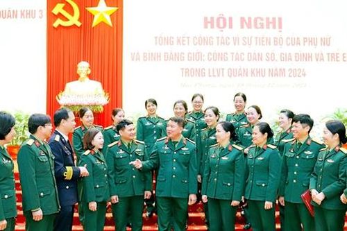 Quân khu 3: Hiệu quả của công tác Vì sự tiến bộ của phụ nữ và bình đẳng giới