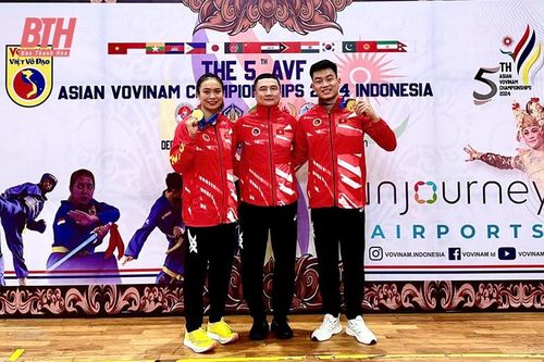 VĐV Thanh Hóa giành 2 HCV tại Giải vô địch Vovinam châu Á 2024