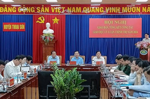 Giao ban, tổng kết công tác giáo dục chính trị năm 2024