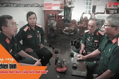 Gương sáng cựu chiến binh 'xung phong thời chiến, cống hiến thời bình'