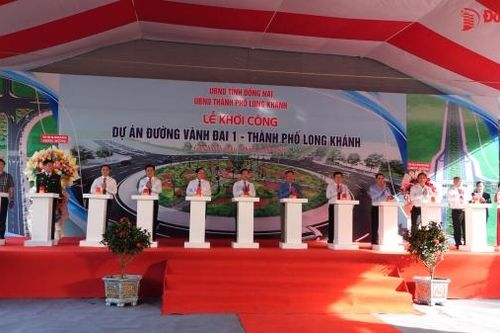 Khởi công đường vành đai 1 thành phố Long Khánh