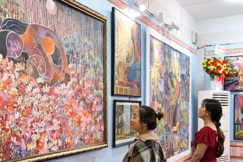 Triển lãm 'Dấu ấn đại ngàn' của họa sĩ Mai Quý Ngọc
