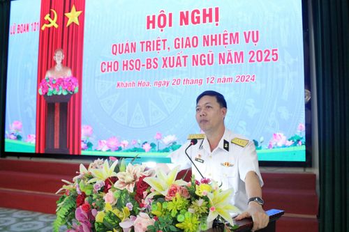 Lữ đoàn 101 tổ chức gặp mặt hạ sĩ quan - binh sĩ chuẩn bị xuất ngũ năm 2024